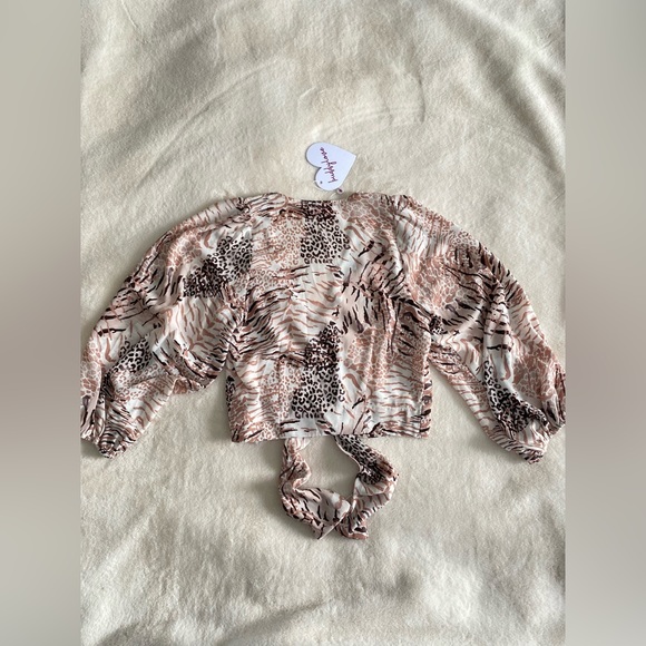 Buddy Love cropped blouse | NWT | medium | bohemian - Picture 2 of 4